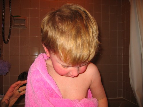 Alex with Towel