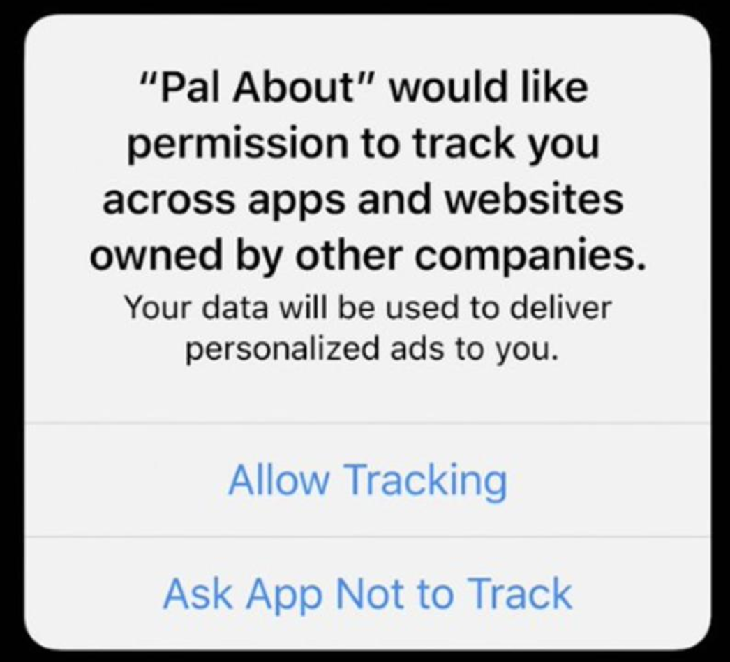 opt-in tracking dialog